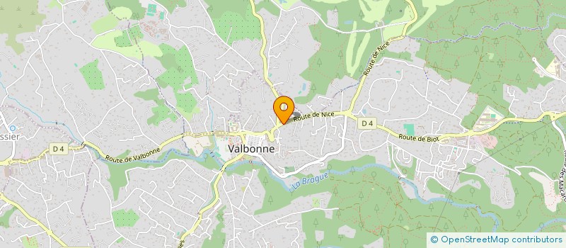 localisation de l'entreprise MONSIEUR STEPHANE COLAS  VALBONNE