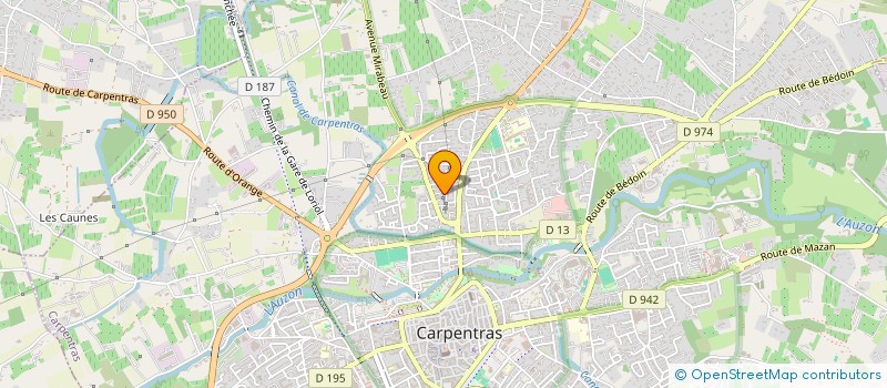 localisation de l'entreprise MONSIEUR STEPHANE COLLARD à CARPENTRAS