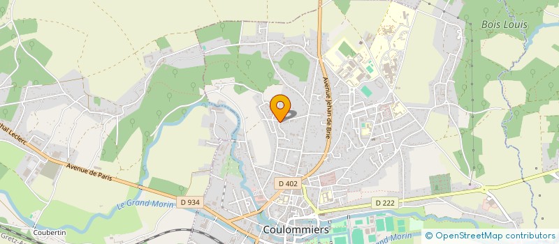 localisation de l'entreprise MONSIEUR STEPHANE COLLARD à COULOMMIERS