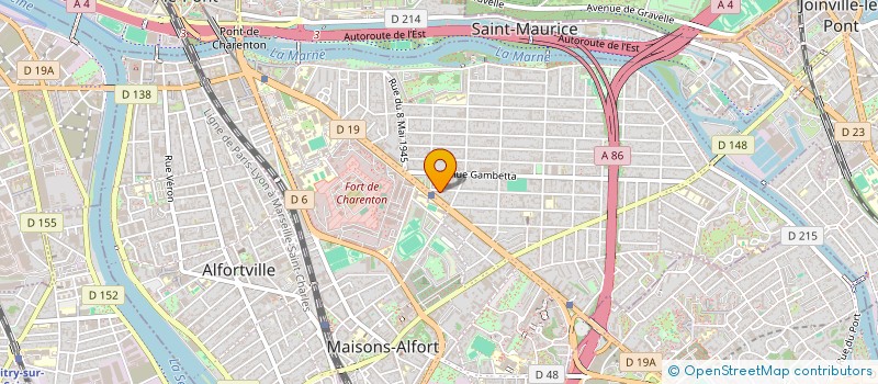 localisation de l'entreprise MONSIEUR STEPHANE COLLET  MAISONS-ALFORT