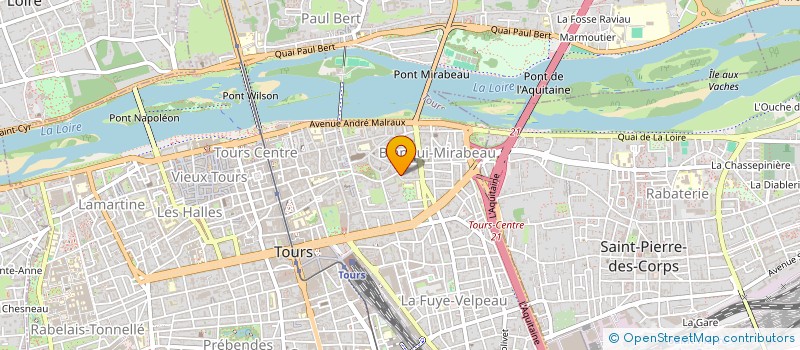 localisation de l'entreprise MONSIEUR STEPHANE COLLET  TOURS