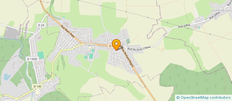 localisation de l'entreprise MONSIEUR STEPHANE COLLET  TRIEUX
