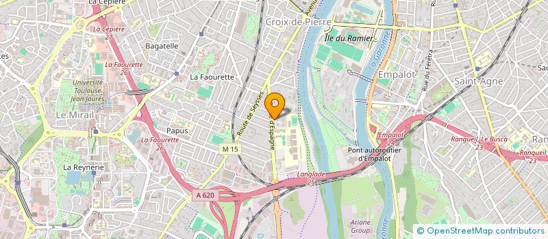 localisation de l'entreprise MONSIEUR STEPHANE COLLIN à TOULOUSE