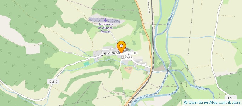 localisation de l'entreprise MONSIEUR STEPHANE COLLIN à MUSSEY-SUR-MARNE