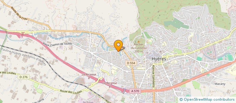 localisation de l'entreprise MONSIEUR STEPHANE COLLOMP à HYERES