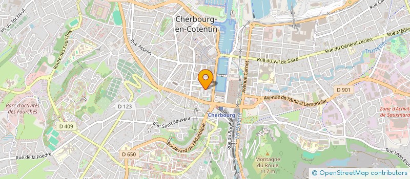 localisation de l'entreprise MONSIEUR STEPHANE COLOMBANI à CHERBOURG-EN-COTENTIN