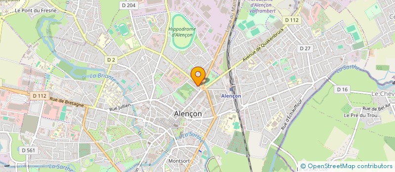 localisation de l'entreprise MONSIEUR STEPHANE COMBEZOU à ALENCON