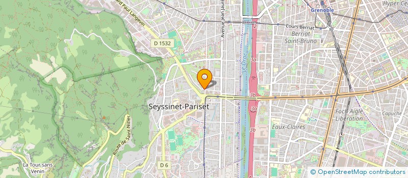 localisation de l'entreprise MONSIEUR STEPHANE COMMANDEUR à SEYSSINET-PARISET