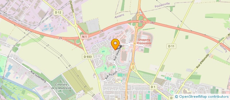 localisation de l'entreprise MONSIEUR STEPHANE COMOR  AMIENS