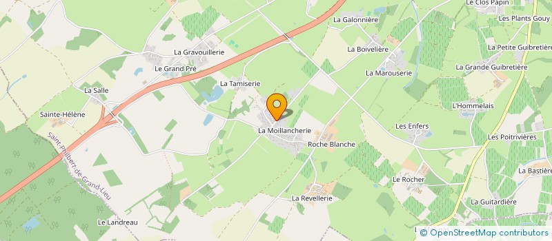 localisation de l'entreprise MONSIEUR STEPHANE CONDEMINE  SAINT-PHILBERT-DE-GRAND-LIEU