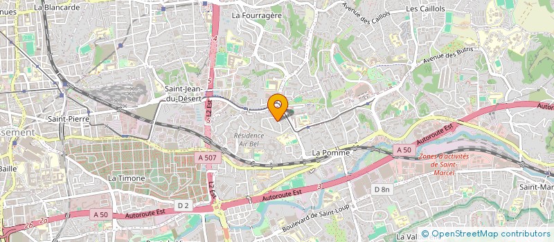 localisation de l'entreprise MONSIEUR STEPHANE CONFALONE à MARSEILLE