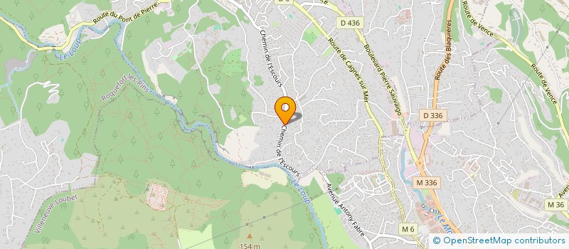 localisation de l'entreprise MONSIEUR STEPHANE CONSIGLIO  LA COLLE-SUR-LOUP