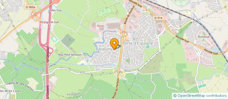 localisation de l'entreprise MONSIEUR STEPHANE CONSUEGRA  PERPIGNAN