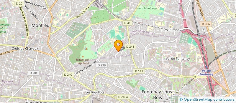 localisation de l'entreprise MONSIEUR STEPHANE CONVERSANO à MONTREUIL