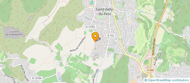 localisation de l'entreprise MONSIEUR STEPHANE COOL  SAINT-TROPEZ