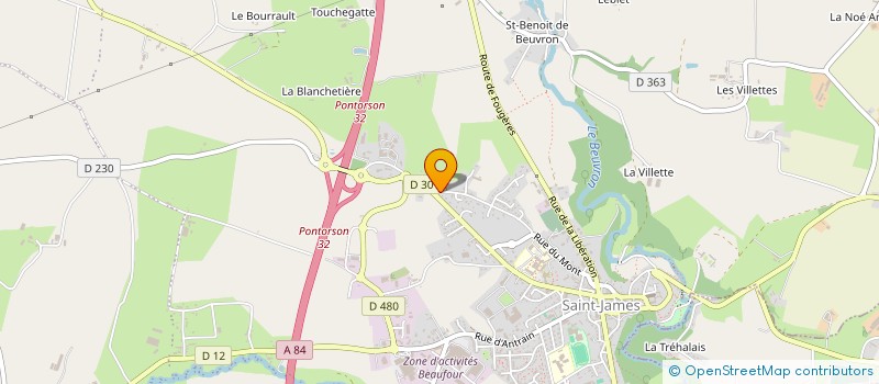 localisation de l'entreprise MONSIEUR STEPHANE COOLEN  SAINT-JAMES