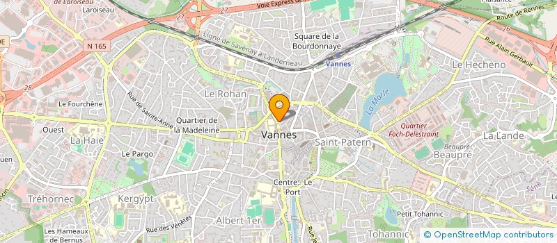 localisation de l'entreprise MONSIEUR STEPHANE COQUIL à VANNES