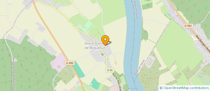 localisation de l'entreprise MONSIEUR STEPHANE COQUIN  NOTRE-DAME-DE-BLIQUETUIT