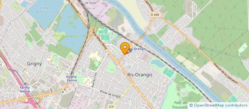 localisation de l'entreprise MONSIEUR STEPHANE CORBIERE  RIS-ORANGIS