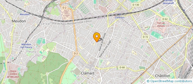 localisation de l'entreprise MONSIEUR STEPHANE CORCIA à CLAMART
