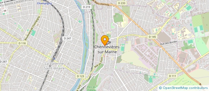 localisation de l'entreprise MONSIEUR STEPHANE CORNU  CHENNEVIERES-SUR-MARNE