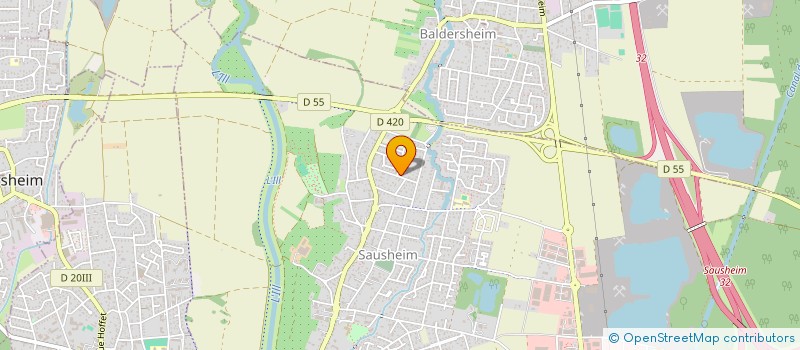 localisation de l'entreprise MONSIEUR STEPHANE CORTESE  SAUSHEIM