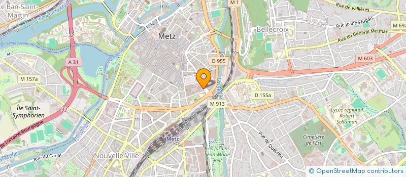 localisation de l'entreprise MONSIEUR STEPHANE CORTINA  METZ