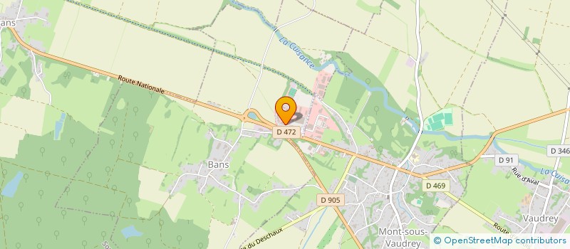 localisation de l'entreprise MONSIEUR STEPHANE COSSA  BANS