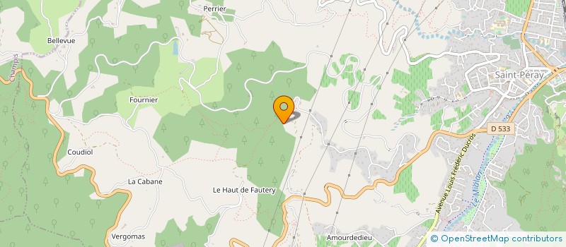 localisation de l'entreprise MONSIEUR STEPHANE COSTECHAREYRE  SAINT-PERAY