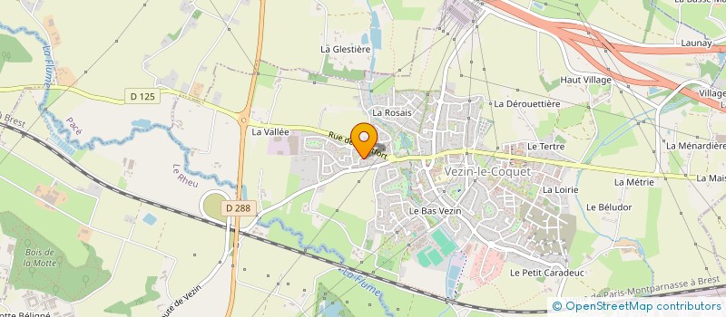 localisation de l'entreprise MONSIEUR STEPHANE COUAPEL  VEZIN-LE-COQUET