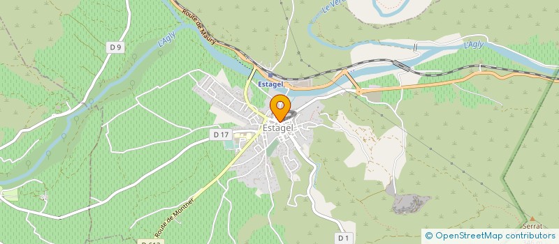 localisation de l'entreprise MONSIEUR STEPHANE COUBRIS  ESTAGEL