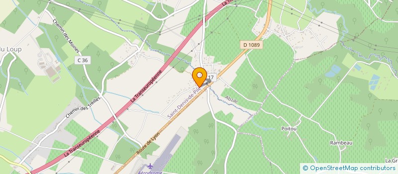 localisation de l'entreprise MONSIEUR STEPHANE COUREAUD  SAINT-DENIS-DE-PILE