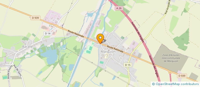 localisation de l'entreprise MONSIEUR STEPHANE COURSAULT  MERICOURT