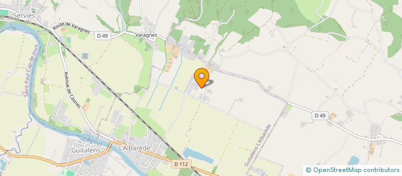 localisation de l'entreprise MONSIEUR STEPHANE COURTOIS  MOULAYRES