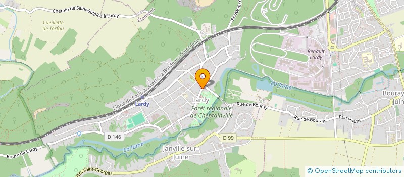 localisation de l'entreprise MONSIEUR STEPHANE COUTANT  THOMERY