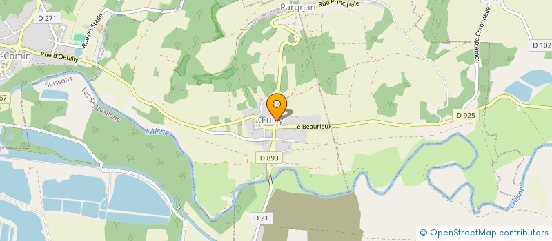 localisation de l'entreprise MONSIEUR STEPHANE COUTELOT  UILLY