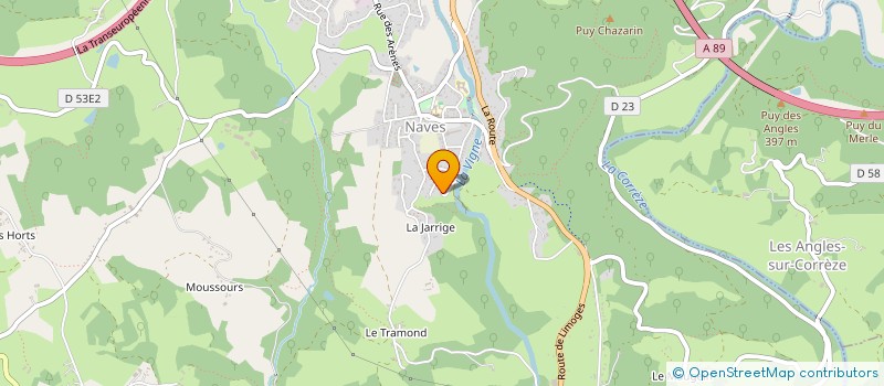 localisation de l'entreprise MONSIEUR STEPHANE COUTURAS  NAVES