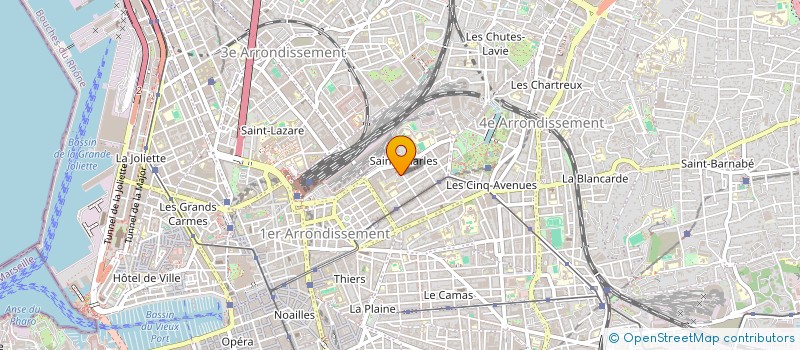 localisation de l'entreprise MONSIEUR STEPHANE COUTURIER  MARSEILLE