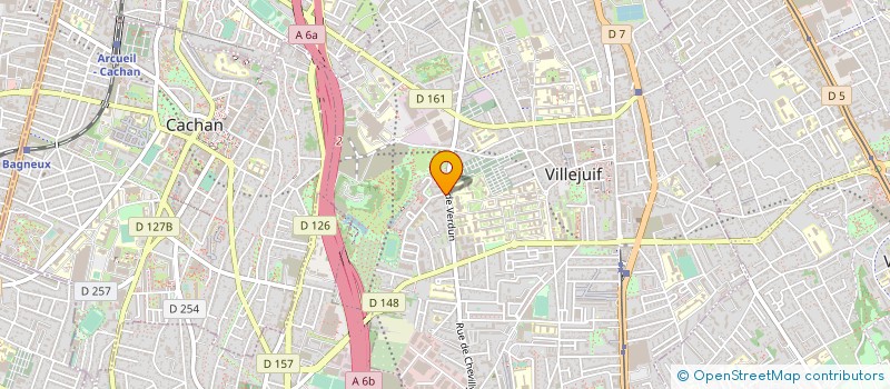 localisation de l'entreprise MONSIEUR STEPHANE COVILLE  VILLEJUIF