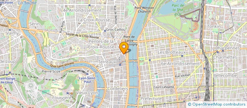 localisation de l'entreprise MONSIEUR STEPHANE CREVAT à LYON