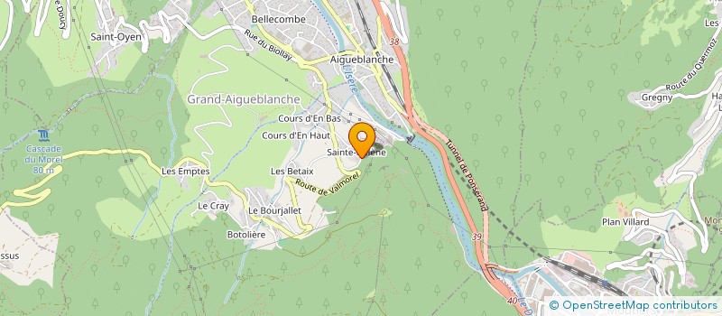 localisation de l'entreprise MONSIEUR STEPHANE CREY  LA LECHERE