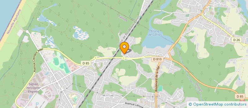 localisation de l'entreprise MONSIEUR STEPHANE CROSES  TARNOS