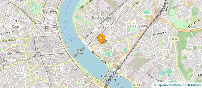 localisation de l'entreprise MONSIEUR STEPHANE CROTTE à BORDEAUX