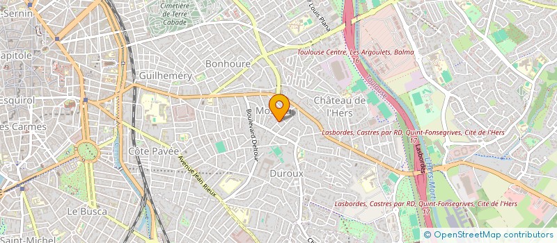 localisation de l'entreprise MONSIEUR STEPHANE CROUX à TOULOUSE