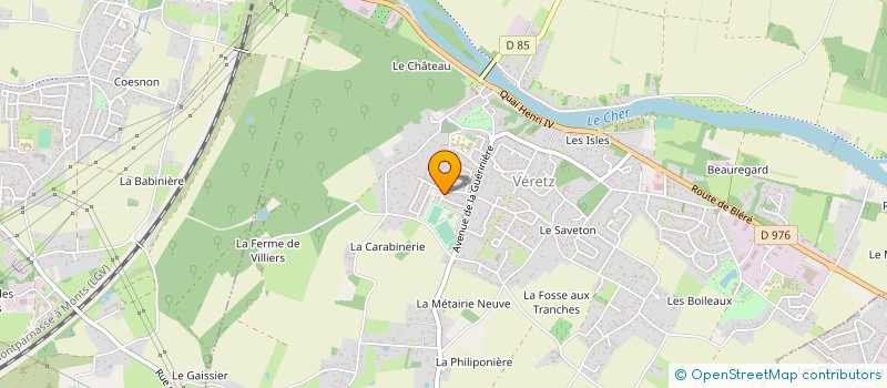 localisation de l'entreprise MONSIEUR STEPHANE CUCCHIARA  VERETZ