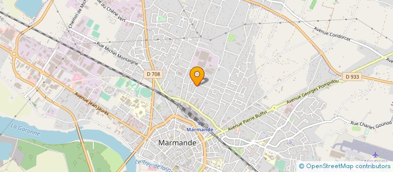 localisation de l'entreprise MONSIEUR STEPHANE CUENCA  BIGANOS