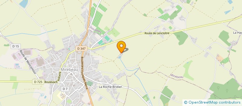 localisation de l'entreprise MONSIEUR STEPHANE CZARNES  MIREBEAU