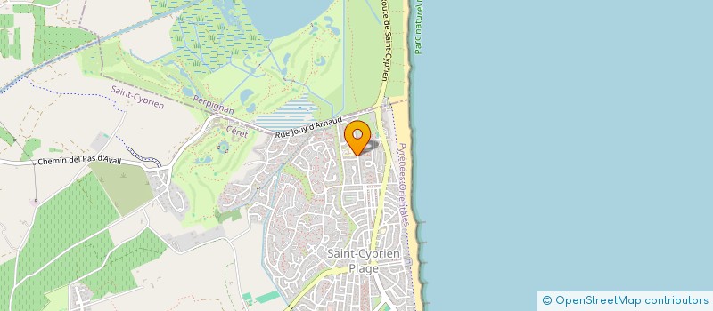 localisation de l'entreprise MONSIEUR STEPHANE D'ANNIBALE  SAINT-CYPRIEN