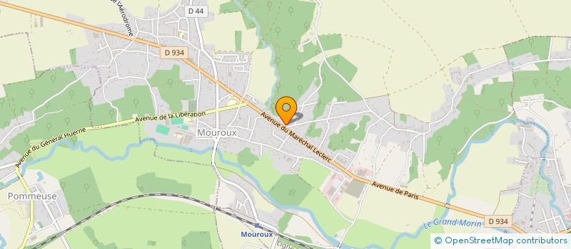 localisation de l'entreprise MONSIEUR STEPHANE DA CRUZ  MOUROUX