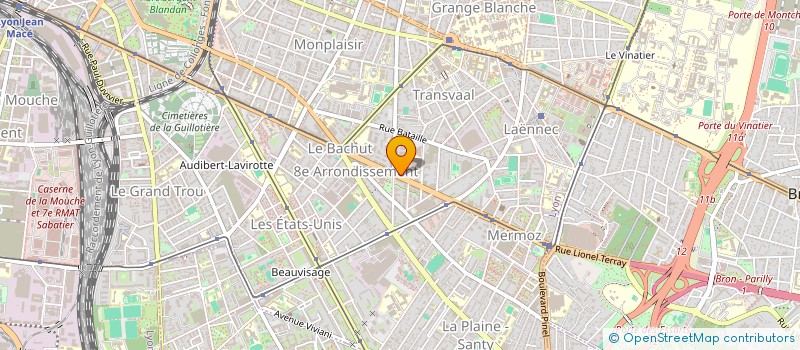 localisation de l'entreprise MONSIEUR STEPHANE DACHICOURT à LYON